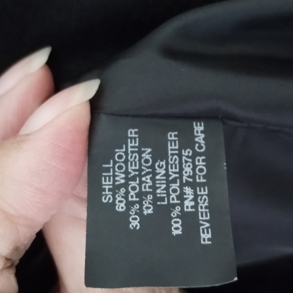 Anne Klein Womens Peacoat size Medium - Picture 4 of 4